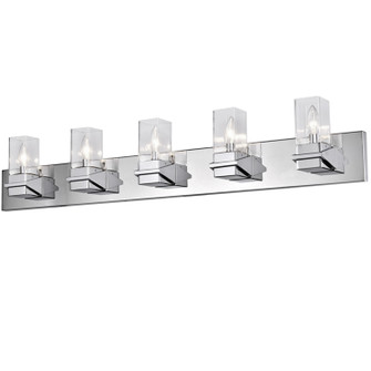 Veronica Five Light Vanity in Polished Chrome (216|VER405WPC)
