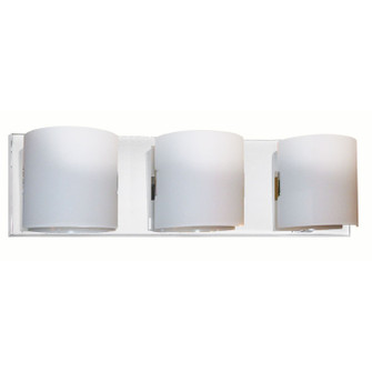 Sanctuary Three Light Vanity Fixture in Polished Chrome (216|V0303WPC)