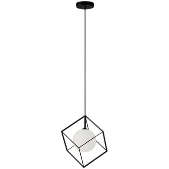Thomson One Light Pendant in Black (216|TSN1PMB)