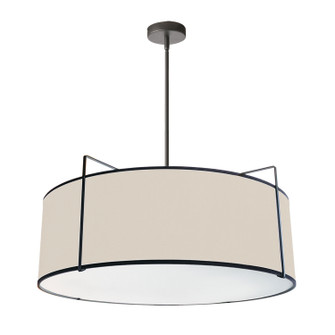 Trapezoid Four Light Pendant in Cream (216|TRA244PBKCRM)