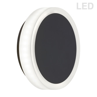 Topaz LED Wall Sconce in Black (216|TOP612LEDWMB)