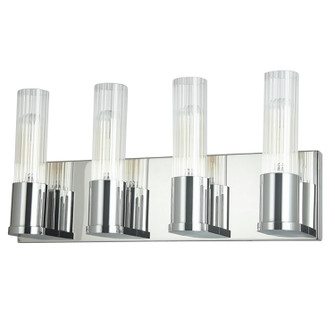 Tube Four Light Vanity in Polished Chrome (216|TBE174WPC)