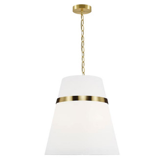 Symphony Three Light Pendant in White (216|SYM183PAGBWH)