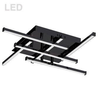Summit LED Flush Mount in Black (216|SUM2020FHMB)