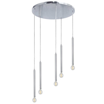 Sanya Five Light Pendant in Polished Chrome (216|SNY125PPC)
