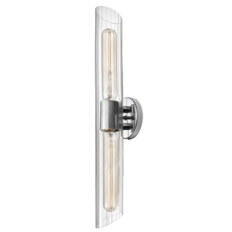 Samantha Two Light Vanity Fixture in Clear (216|SAM252WPC)