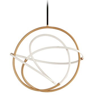 Raelynn LED Pendant in Gold (216|RYN3240LEDPGLDMB)
