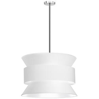 Questa Four Light Pendant in White (216|QUA244PWH)