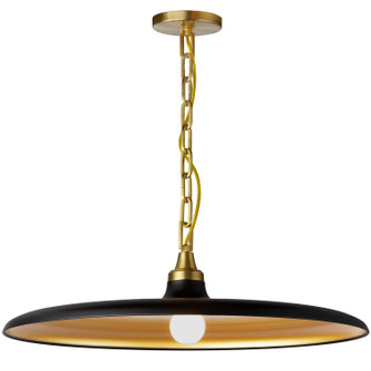 Quentin One Light Pendant in Matte Black (216|QTN241PMBAGB)