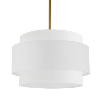 Priya Four Light Chandelier in White (216|PYA224CAGBWH)