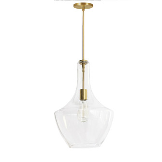 Petalite One Light Pendant in Clear (216|PTL121PAGB)