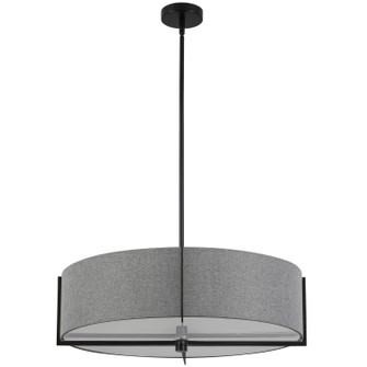 Preston Four Light Pendant in Grey (216|PST264LPMBGRY)