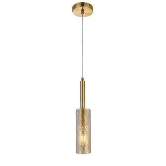 Percy One Light Pendant in Aged Brass (216|PRYMMAGB)