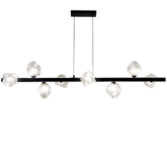Pearlene Eight Light Pendant in Matte Black (216|PRN548HPMB)