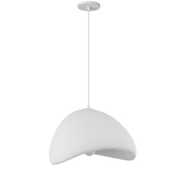 Pilar One Light Pendant in White (216|PLR191PMW)