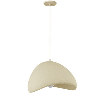 Pilar One Light Pendant in Matte Beige (216|PLR191PMBG)