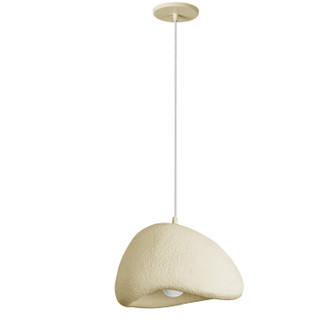 Pilar One Light Pendant in Matte Beige (216|PLR151PMBG)