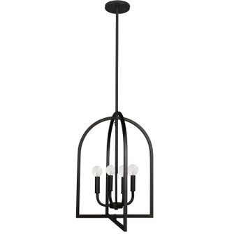 Pamela Four Light Pendant in Matte Black (216|PLA164PMB)