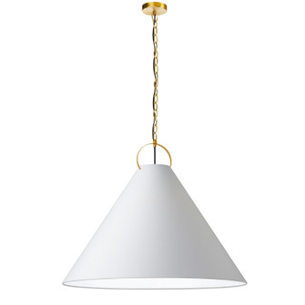 Princeton One Light Pendant in White (216|PCN321PAGB790)