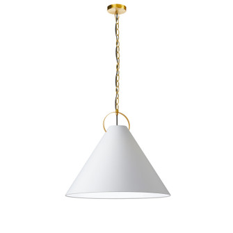 Princeton One Light Pendant in White (216|PCN241PAGB790)