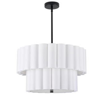 Pacifica Four Light Pendant in White (216|PCA224PMBWH)