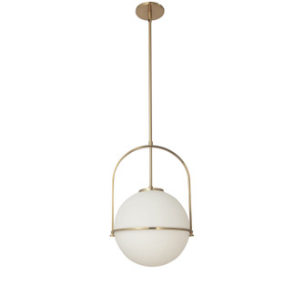 Paola One Light Pendant in Aged Brass (216|PAO121PAGB)