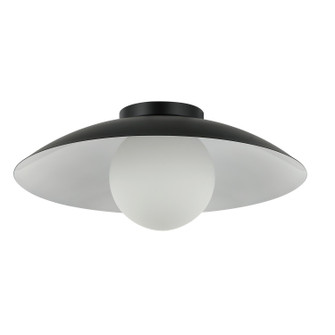 Oliva One Light Flushmount in Matte Black (216|OLV151FHMB)