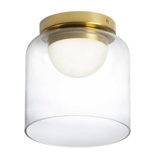 Nadine LED Flush Mount in Clear (216|NAD810LEDFHAGB)