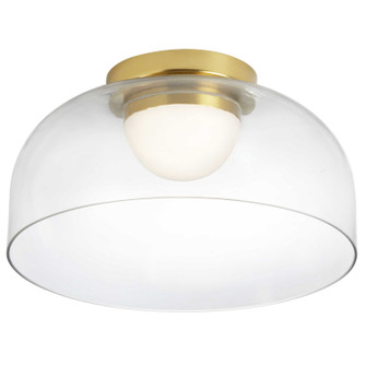 Nadine LED Flush Mount in Clear (216|NAD1210LEDFHAGB)