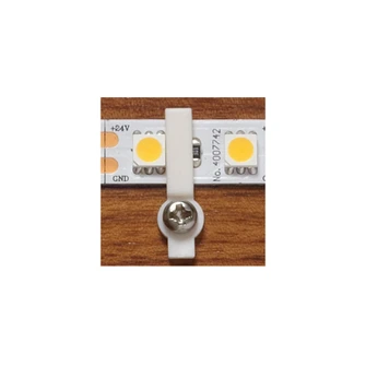 10 Mounting Clips & Screws in White (216|MC102)