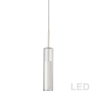 Luna LED Pendant in White (216|LUN1LEDPWH)