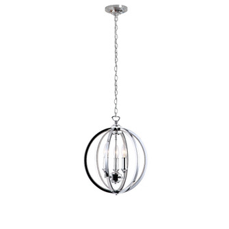 Karland Three Light Chandelier in Polished Chrome (216|KAR143CPC)