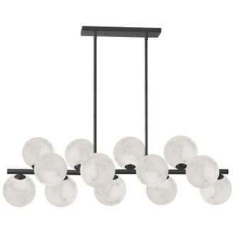 Giovanna 13 Light Pendant in Alabaster (216|GVA4013HPMB)