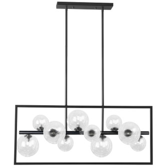 Glasgow Ten Light Pendant in Black (216|GLA3310HPMBCLR)