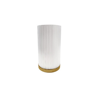 Frankie One Light Table Lamp in White (216|FRK121TAGB)