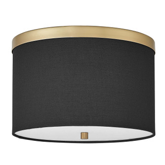Frederica Two Light Flush Mount in Black (216|FRD122FHAGBBK)