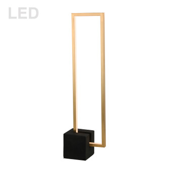 Florence LED Table Lamp in Aged Brass (216|FLNLEDT25AGBMB)