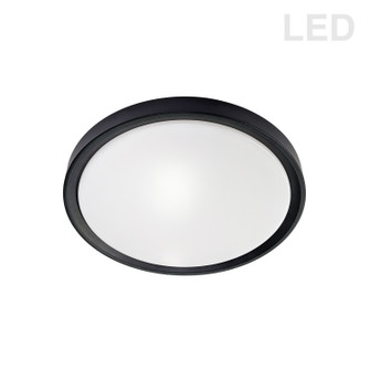 Frida LED Flush Mount in Black (216|FID1630LEDFHMB)