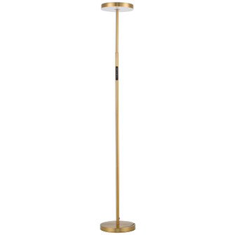 Francine LED Floor Lamp in Aged Brass (216|FCE5430LEDFAGB)