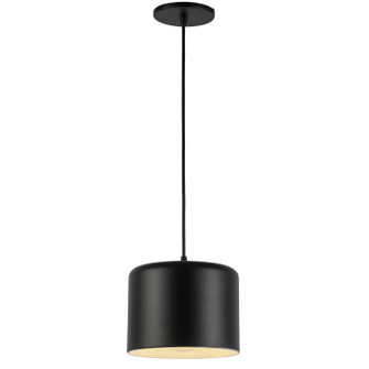 Emilia One Light Pendant in Black (216|EMI81PMB)