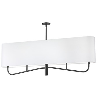 Eleanor Four Light Chandelier in Matte Black (216|ELN544HCMB790)