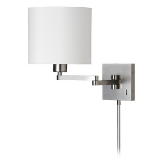 Swing Arm Lamp One Light Wall Sconce in Satin Chrome (216|DMWL7713SC)