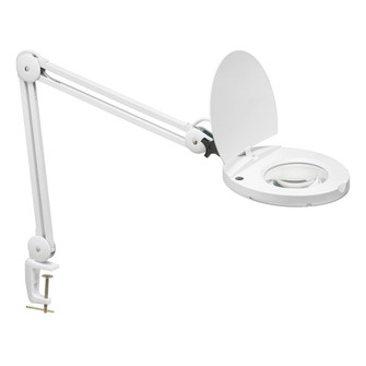 Magnifier LED Table Lamp in White (216|DMLED10AWH)