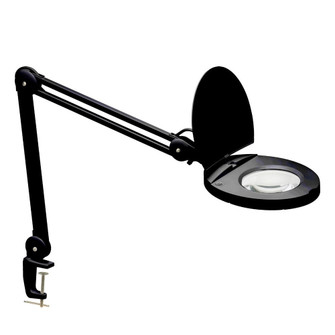 Magnifier LED Table Lamp in Black (216|DMLED10ABK)