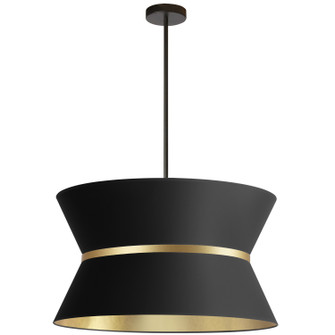 Caterine Four Light Chandelier in Black (216|CTN244CMB698)