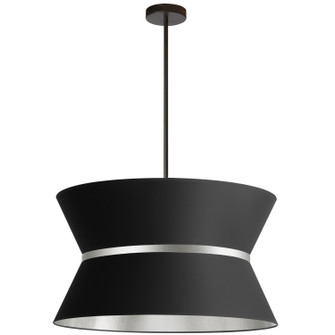 Caterine Four Light Chandelier in Black (216|CTN244CMB697)