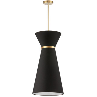 Caterine One Light Pendant in Black (216|CTN141PAGB797)