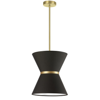 Caterine One Light Pendant in Black (216|CTN121PAGB797)