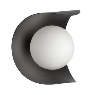 Crescent One Light Wall Sconce in Black (216|CRT61WMB)