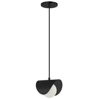 Cresent One Light Pendant in Matte Black (216|CRT61PMB)